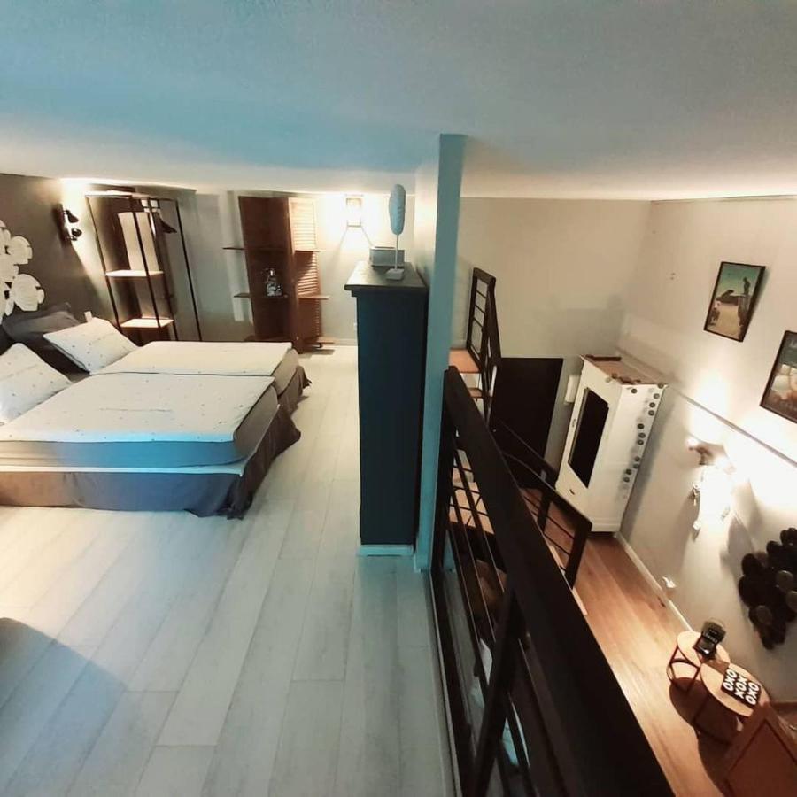 Charmant Studio En Duplex Esprit Loft Avec Balcon Vue Mer, Et Piscine Exterieure Ле-Круазік Екстер'єр фото